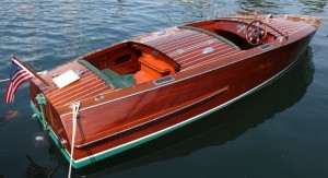wooden boat sebago