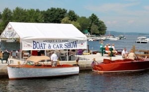 Naples Causeway Goes Retro With MountainView Woodies Club’s Boat and Car Show on Long Lake, Maine
