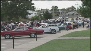 mustangs car show